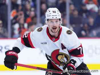 Ottawa Senators defenceman Thomas Chabot hits 500-game milestone