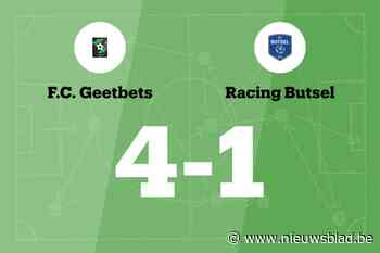 Eindelijk een overwinning voor Geetbets