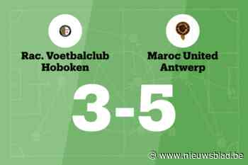 Maroc United Antwerp verslaat Hoboken B