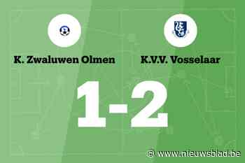 Vosselaar wint van Olmen