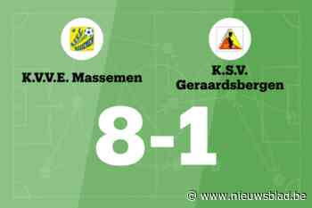 KVVE Massemen overklast KSV Geraardsbergen