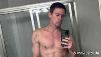 In kürzester Zeit durchlebt: Channing Tatum präsentiert oberkörperfreie Spiegel-Selfies