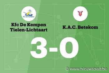 Dierckx leidt De Kempen naar zege tegen KAC Betekom