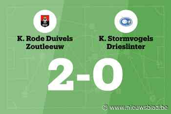 Zoutleeuw maakt met overwinning einde aan zegereeks Drieslinter B