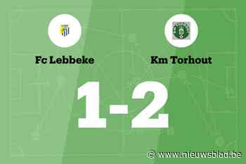 Laurens Huysentruyt en Ebe Tanghe pakken winst voor KM Torhout tegen FC Lebbeke