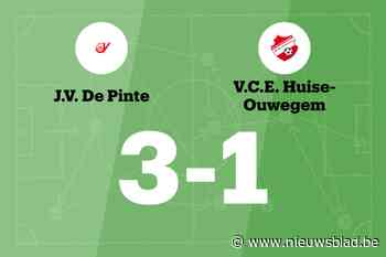 Heymans maakt twee goals voor JV De Pinte in wedstrijd tegen VCE Huise-Ouwegem