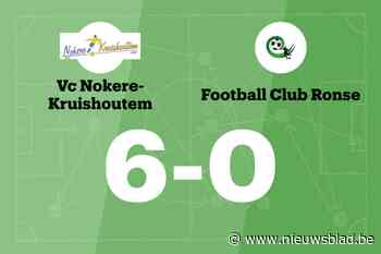 VC Nokere-Kruishoutem B overklast FC Ronse