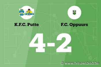 Gommers scoort twee keer voor Putte in wedstrijd tegen Oppuurs