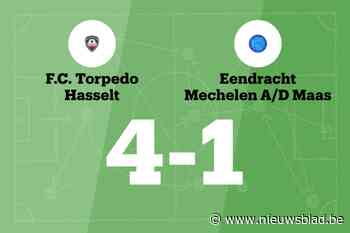 Serneels maakt er drie voor Torpedo Hasselt in wedstrijd tegen E. Mechelen a/d Maas