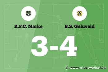 BS Geluveld B beëindigt reeks nederlagen met zege tegen FC Marke B