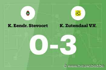 Zutendaal VV wint duel tegen Stevoort