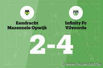 Lastige wedstrijd eindigt in overwinning voor Infinity Vilvoorde tegen Mazenzele Opwijk B