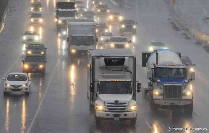 Rainfall warning issued for Metro Vancouver, parts of B.C.’s south coast