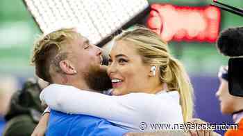 Sterren feliciteren Jutta Leerdam en Jake Paul met verloving