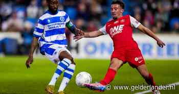 Onmachtig De Graafschap blijft met kater achter na gelijkspel tegen MVV