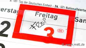 Einen Feiertag streichen für mehr Wachstum? Die meisten sind dagegen