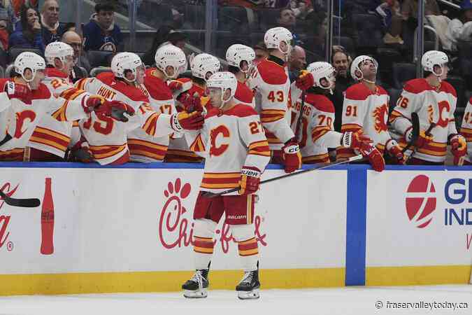 Kadri scores in OT to give Flames 4-3 win over Islanders