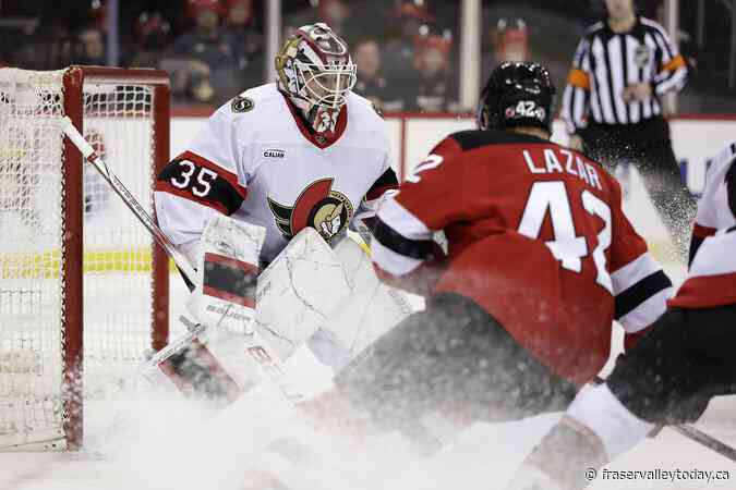 Perron caps Senators’ three-goal second period in 3-2 win over Devils