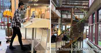 'I went to the future in Sutton co-working space with yoga classes and wellness pods'