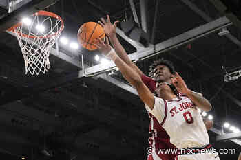 No. 2 seed St. John's eliminated by No. 10 seed Arkansas in first major upset of NCAA Tournament