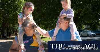 Military veterans ditch the khaki for a parade of a different kind