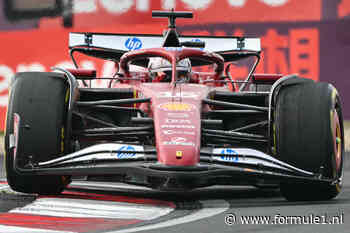 Ondanks schade wisselde Leclerc niet van voorvleugel: ‘Wilde mijn trackpositie niet verliezen’