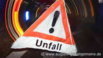 Im Kreisverkehr Ost in Landsberg stoßen zwei Autos zusammen