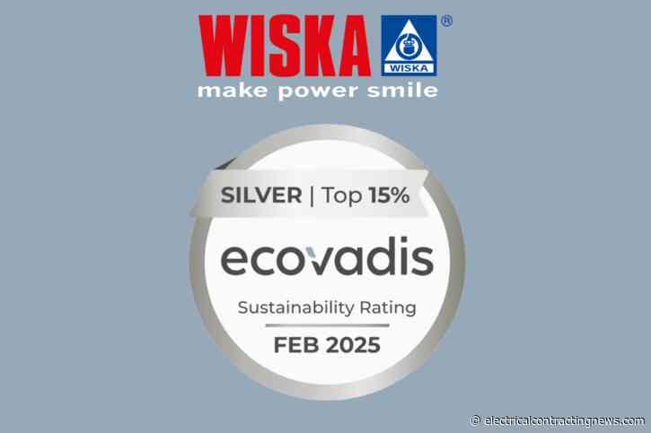 WISKA awarded EcoVadis silver medal