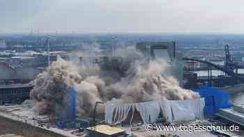 Probleme bei Sprengung an Kohlekraftwerk in Hamburg