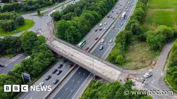 Stretch of M4 closes for bridge demolition