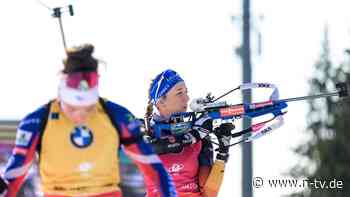 Bittersüßes Biathlon-Finale: Franziska Preuß gewinnt Gesamtweltcup nach Sturz-Drama