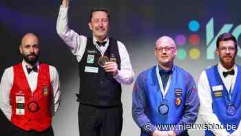 Schotenaar Erik Vervliet stoot zich naar brons op EK artistiek biljart