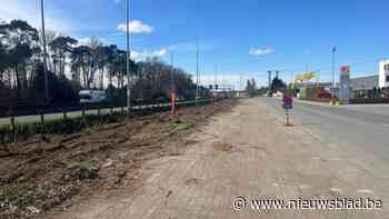 Industrieweg wordt veiliger voor fietsers: Voltooiing fietspad voorzien eind 2025