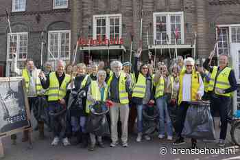 Veel enthousiasme voor opschoondag in Laren