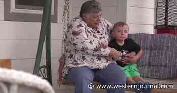 Precious Video: Scared 3-Year-Old Gives Himself Pep Talk as He Works to Save Great-Grandma's Life