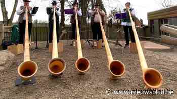 Schoolfeest Sint-Jozefschool met alpenhoornblazers