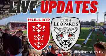 Hull KR v Leigh Leopards live: All the first half action as Rovers lead