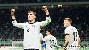 Deutschland gegen Italien heute im Live-Ticker: Startelf-Garantie für Mailand-Held Goretzka