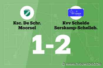 Sterke eerste helft tegen KSC Moorsel levert KVV Schelde B zege op