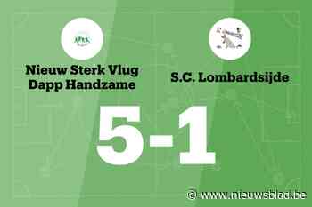 NSVD Handzame beëindigt reeks nederlagen met zege tegen SC Lombardsijde