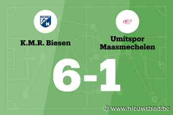 Weergaloze Hansen leidt KMR Biesen langs Umitspor