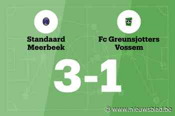 Vijf opeenvolgende overwinningen voor Meerbeek na 3-1 tegen Vossem