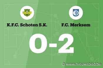 Verlies voor Schoten dankzij treffers van Van Nederkassel voor FC Merksem B