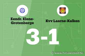 Eendracht Elene-Grotenberge B verslaat KVV Laarne-Kalken B