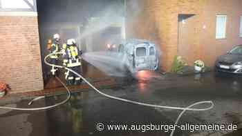 Wenn ein E-Auto brennt: Landsberger Fachmann gibt Kommandanten Tipps