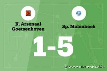 Laeveren scoort drie keer, SP Molenbeek verslaat Goetsenhoven