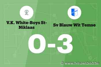 Overduidelijke zege voor SV Blauw Wit Temse tegen VK White Boys Sint-Niklaas