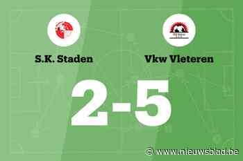 VKW Vleteren wint spektakelwedstrijd van SK Staden