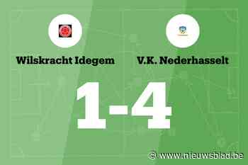 Winnende reeks van Wilskracht Idegem eindigt na wedstrijd tegen VK Nederhasselt B