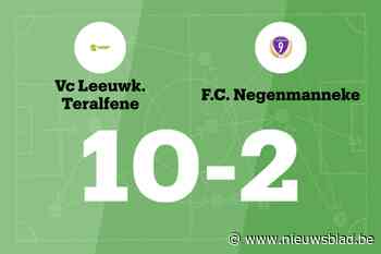 Leeuwkens Teralfene B heeft geen medelijden met Negenmanneke